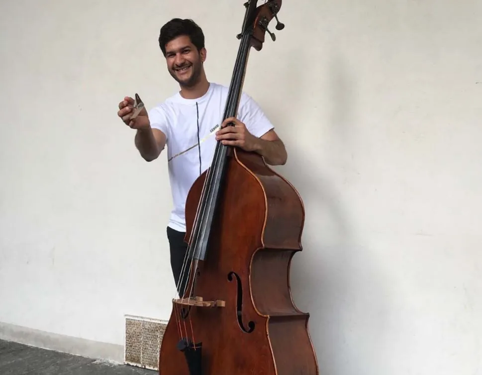 Jonas Villegas Sciara vince il posto da Primo Contrabbasso dell'OSI