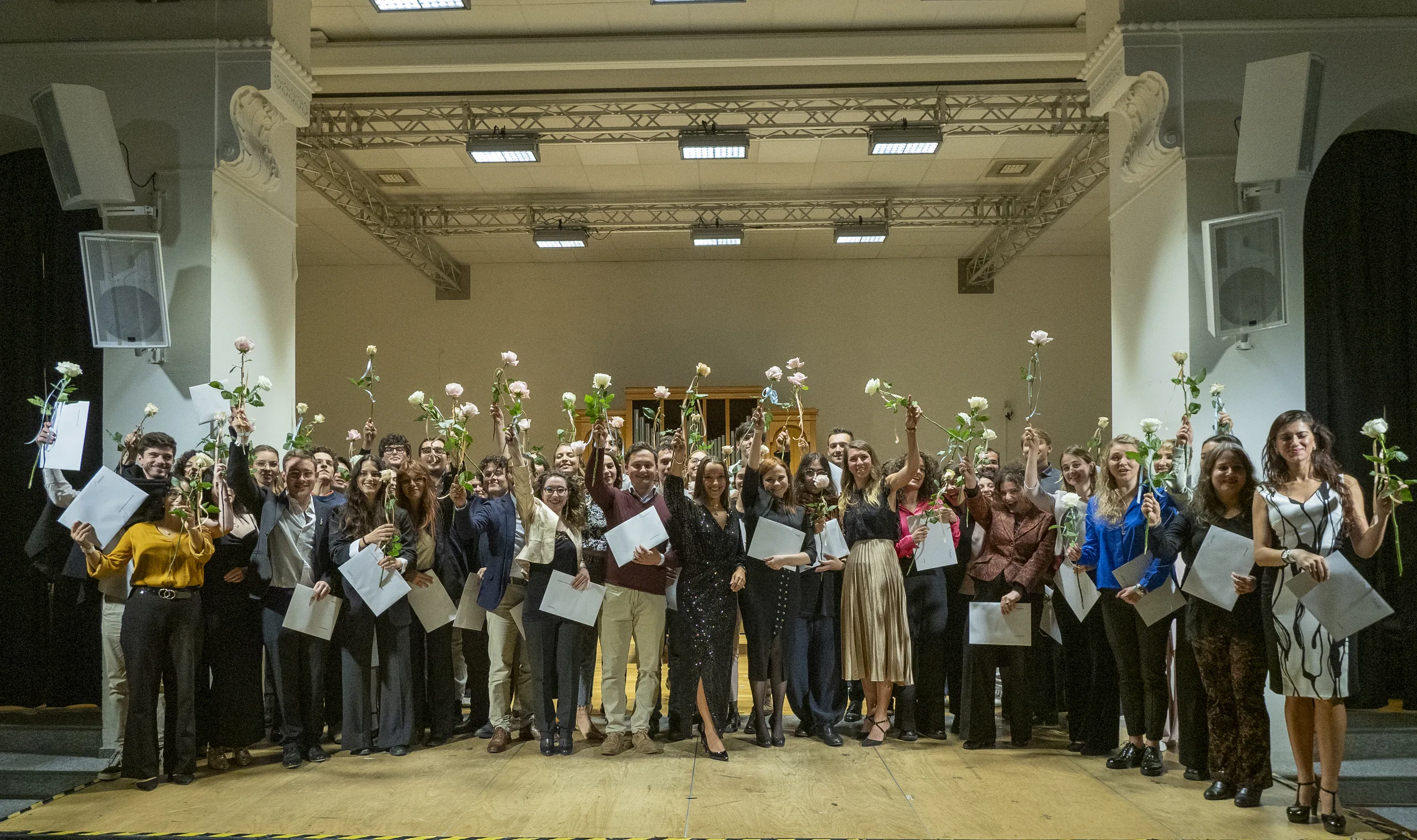 Consegna dei diplomi della Scuola universitaria di Musica