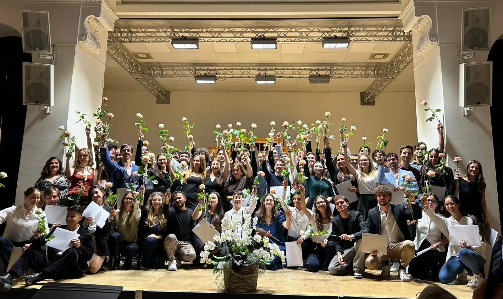 Consegnati i diplomi della Scuola universitaria di Musica