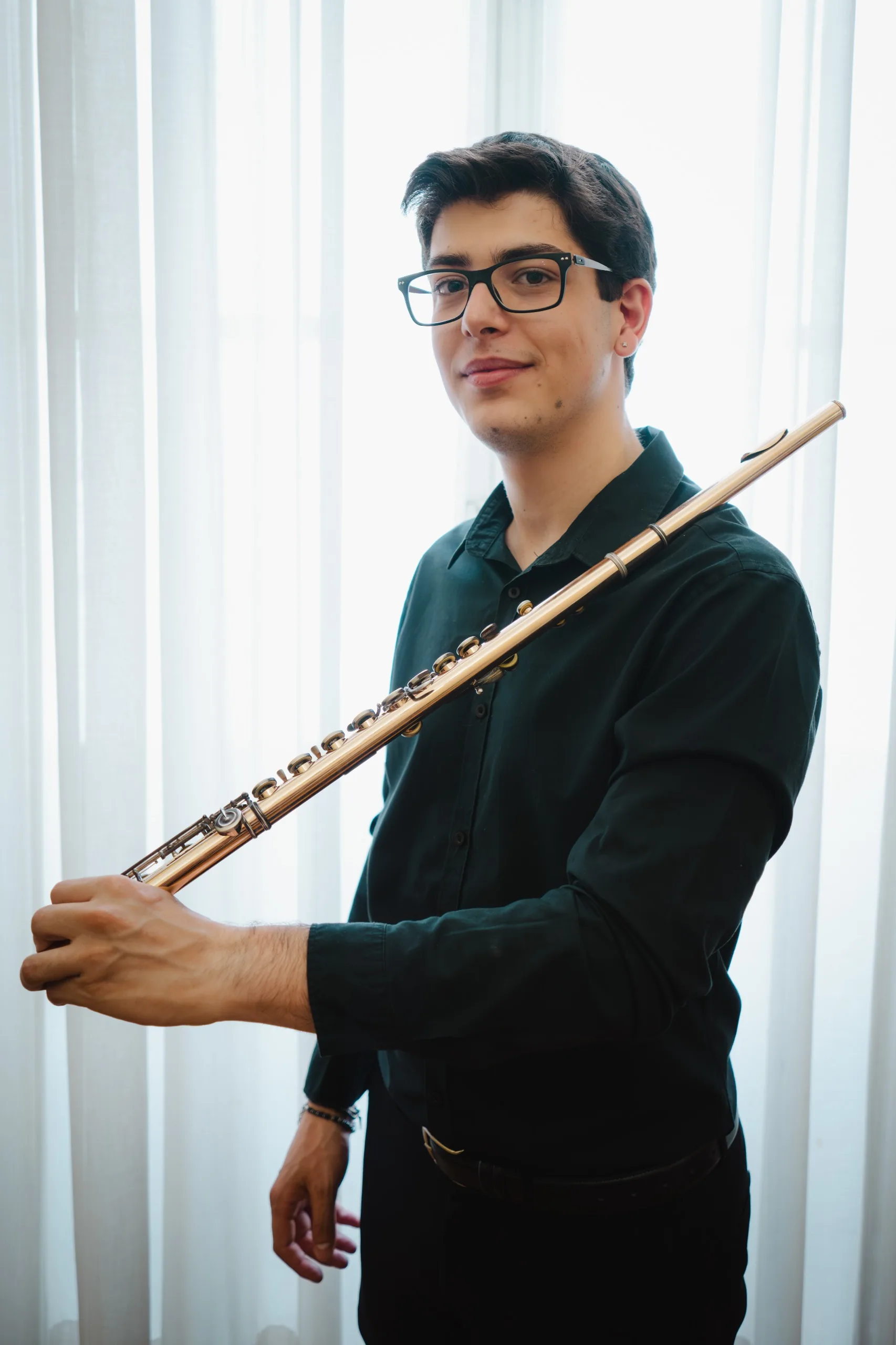 Marco Petraglia ha vinto il Secondo Premio ex aequo al X Concorso Internazionale di Interpretazione Flautistica