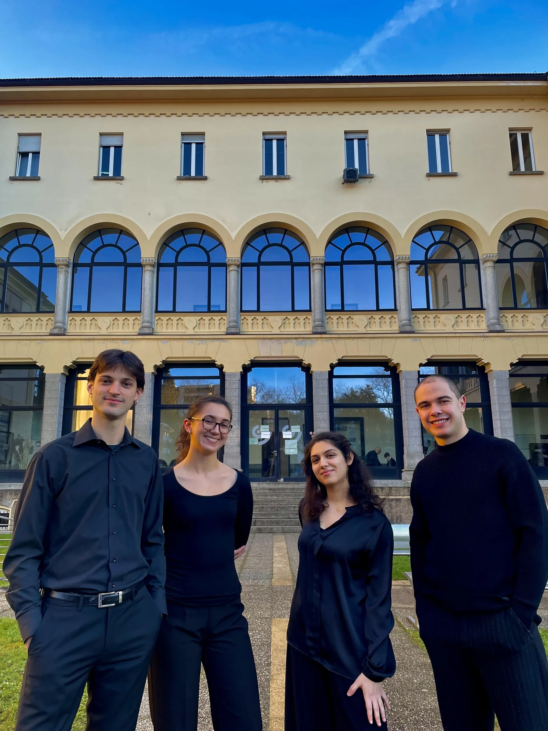 Il quartetto Kontakt ha ricevuto il Primo Premio e il Premio speciale del pubblico al concorso “Euregio chamber music competition” di Trento