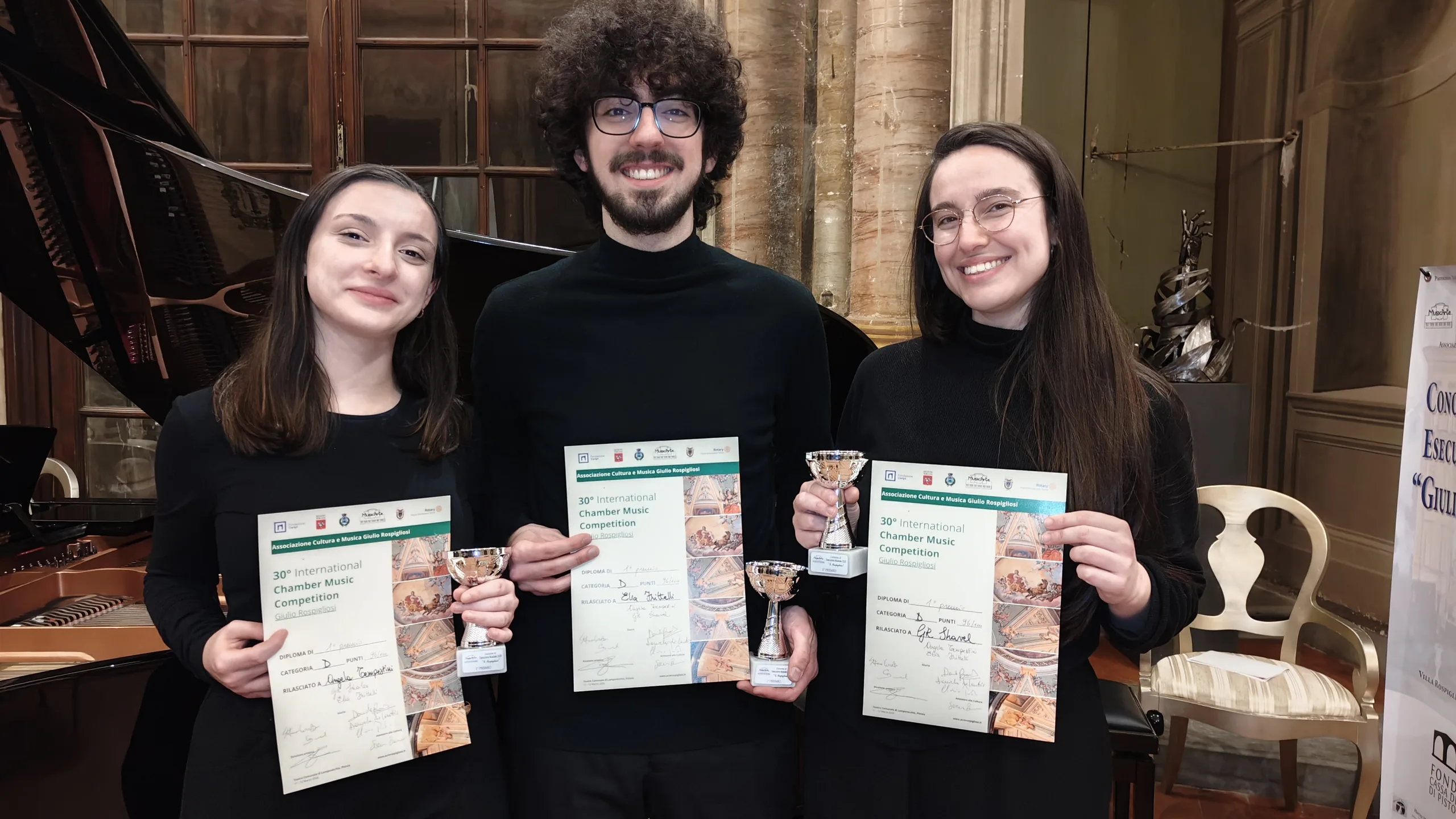 Trio Nigun Primo Premio Concorso Cameristico Internazionale "Giulio Rospigliosi"